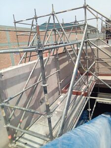 Montaje andamio normado certificado layher